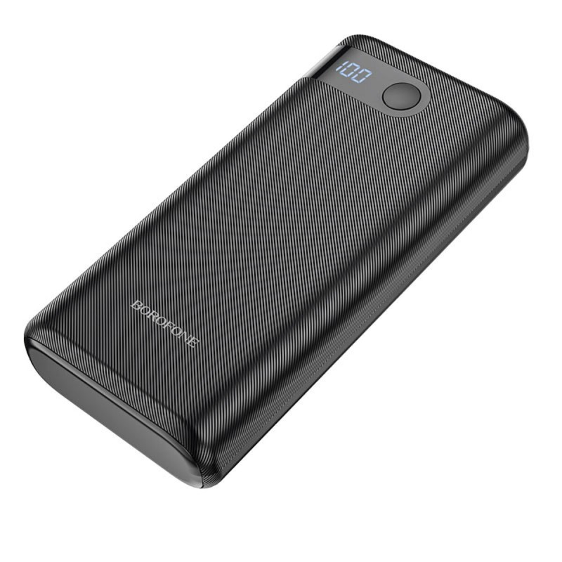 Зовнішній акумулятор BOROFONE BT35 Smart force power bank 10000mAh 2A Black