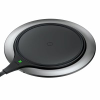 Бездротовий зарядний пристрій Baseus Metal WirelessCharger Tarnish+black