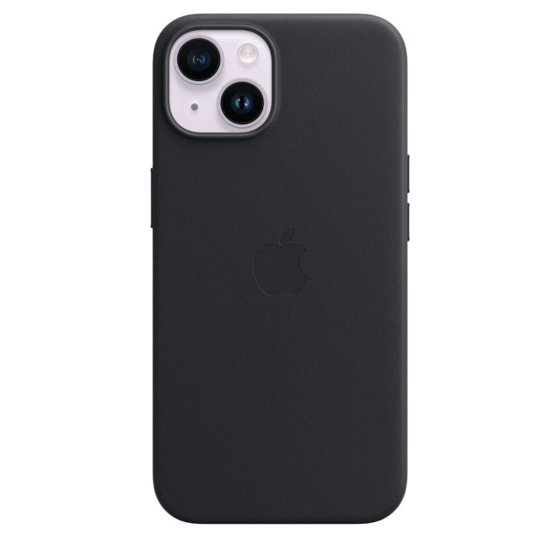 Чохол для смартфона Leather AAA Full Magsafe IC for iPhone 14 Black