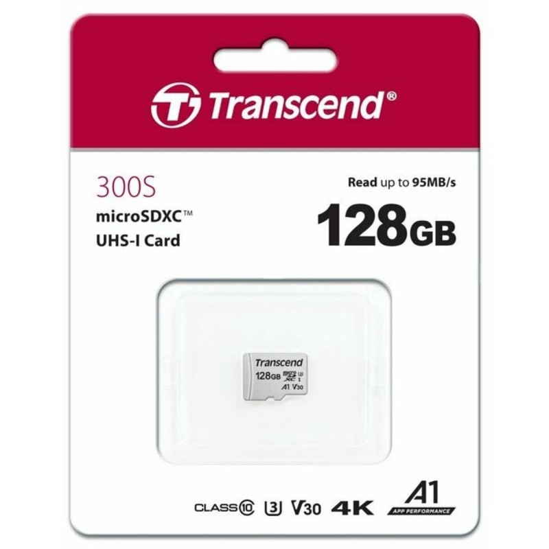 microSDXC (UHS-1) Transcend 300S 128Gb class 10