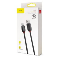 Кабель Baseus Purple Ring HW Quick Charging USB Cable For Type-C 40W 1m Black