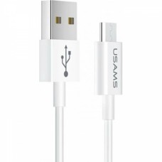 Кабель Usams US-SJ284 U23 Micro Data and Charging Cable 1m White