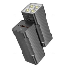 Зовнішній акумулятор HOCO Q15 Flashlight 22.5W fully compatible power bank(10000mAh) Black