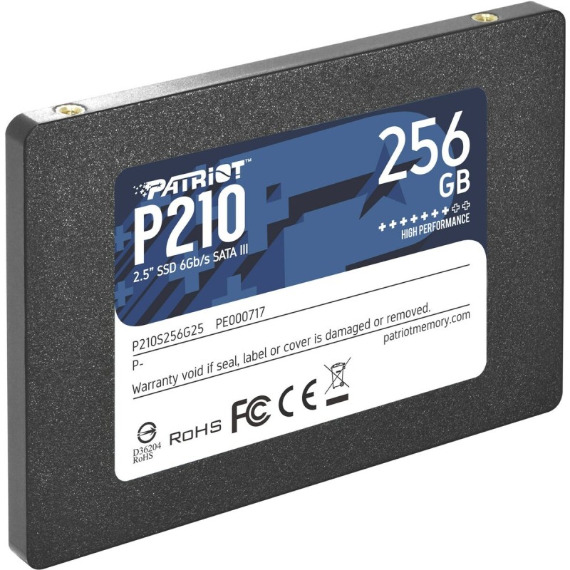 SSD Patriot P210 256GB 2.5" 7mm SATAIII 3D QLC