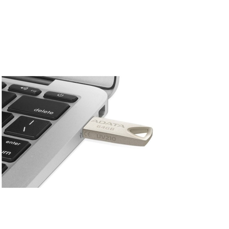 Flash A-DATA USB 2.0 AUV 210 64Gb Golden