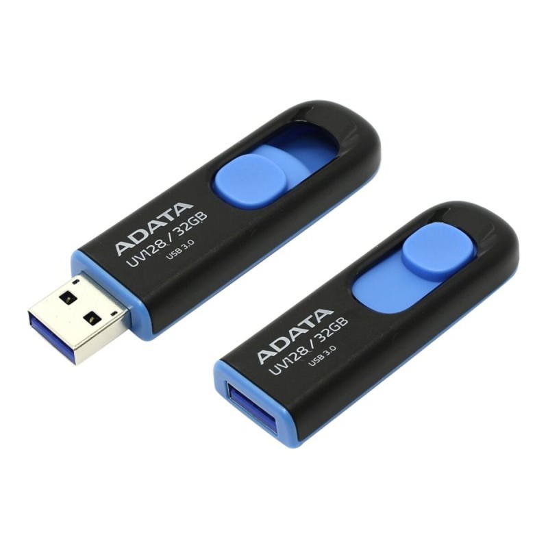 Flash A-DATA USB 3.2  UV 128 32Gb Black/Blue