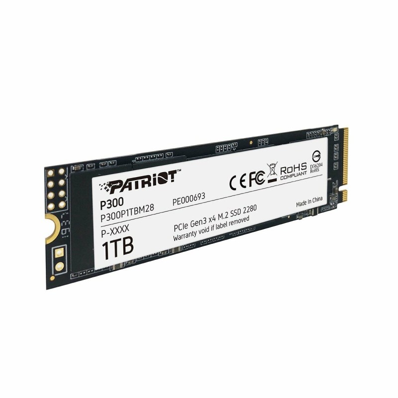 SSD M.2 Patriot P300 1TB NVMe 2280 PCIe 3.0x4 3D NAND TLC