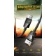 Кабель UGREEN DP114 DP 1.4 Male to Male Plastic Case Braided Cable 2m (UGR-80392)