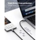 Кабель UGREEN US316 USB-C Cable Aluminum Case with Braided 2m (Black) (UGR-70429)