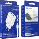 Мережевий зарядний пристрій BOROFONE BA54A Wide road dual port QC3.0 charger (Type-C) 18W White