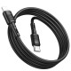 Кабель HOCO X83 Type-C to iP 20W, 1m, PVC, PVC connectors, Black