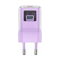 Мережевий зарядний пристрій ACEFAST A53 Sparkling series PD30W GaN (USB-C) charger Alfalfa Purple