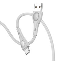 Кабель BOROFONE BX98 Type-C Superior charging data cable Gray