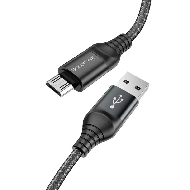 Кабель BOROFONE BX56 Delightful charging data cable for Micro Black