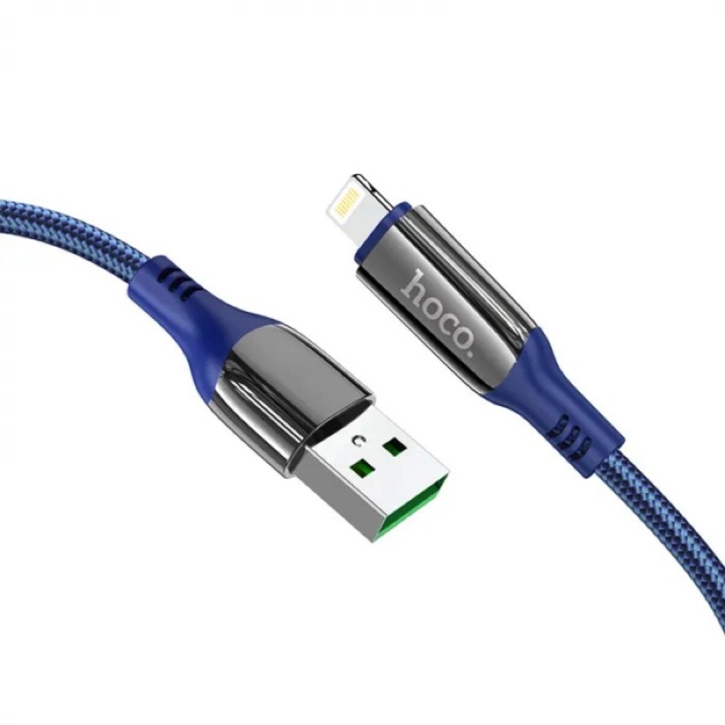 Кабель HOCO S51 Extreme charging data cable for iP Blue