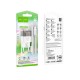 Мережевий зарядний пристрій HOCO C125A Transparent tribute single-port PD20W charger set(C to iP) Transparent Black