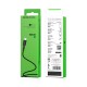 Кабель BOROFONE BX16 USB to iP 2A, 1m, PVC, TPE connectors, Black