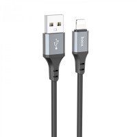 Кабель HOCO X92 Honest silicone charging data cable for iP(L=3M) Black
