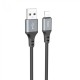 Кабель HOCO X92 Honest silicone charging data cable for iP(L=3M) Black
