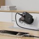 Мережевий зарядний пристрій ACEFAST A61 PD45W GaN (2*USB-C+2*USB-A) charger Black