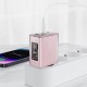Мережевий зарядний пристрій ACEFAST A45 Sparkling series PD65W GaN (2*USB-C+USB-A) charger Cherry blossom