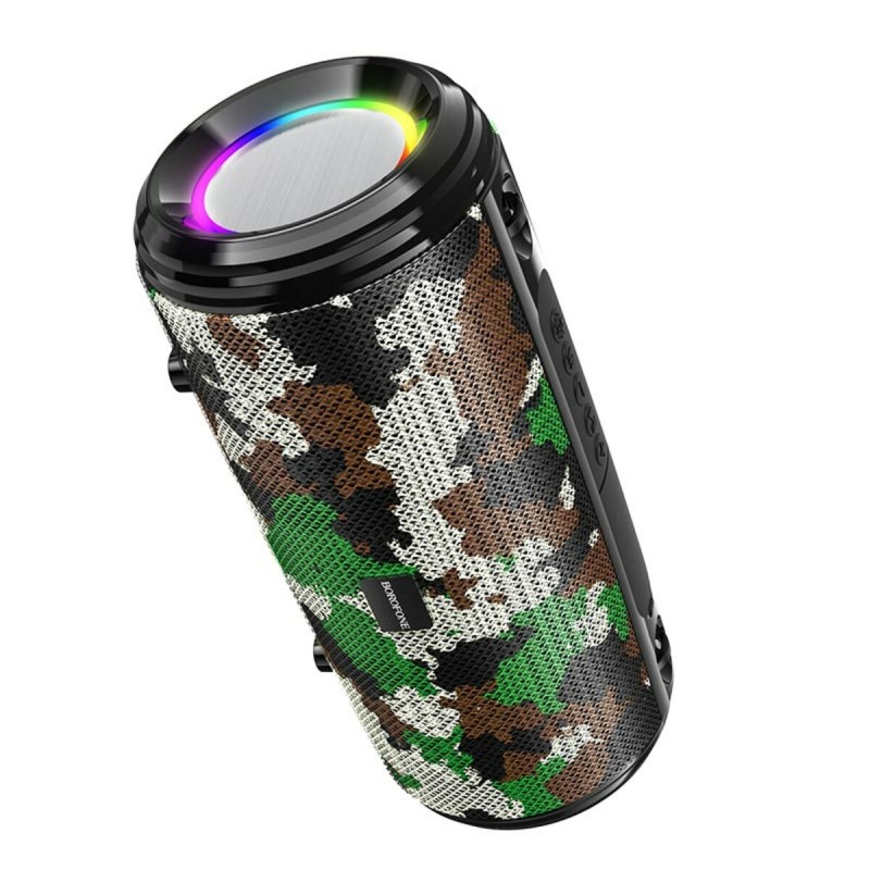 Портативна колонка BOROFONE BR13 Young sports BT speaker Camouflage Green