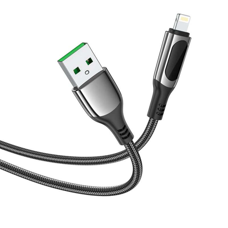Кабель HOCO S51 Extreme charging data cable for iP Black