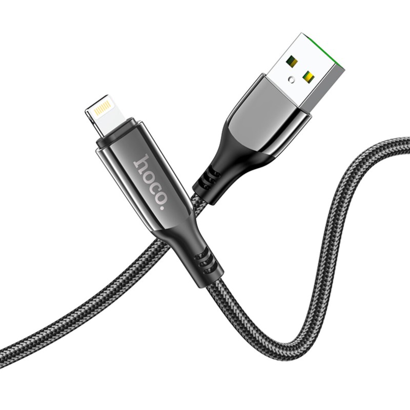 Кабель HOCO S51 Extreme charging data cable for iP Black