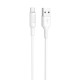 Кабель HOCO X25 USB to Type-C 2A, 1m, PVC, PVC connectors, White