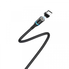 Кабель BOROFONE BU16 Skill magnetic Micro-USB 1.2m, nylon braid, aluminum alloy connector Black