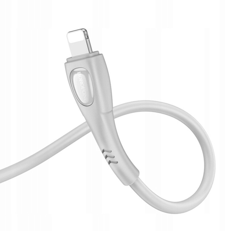 Кабель BOROFONE BX98 iP Superior charging data cable Gray