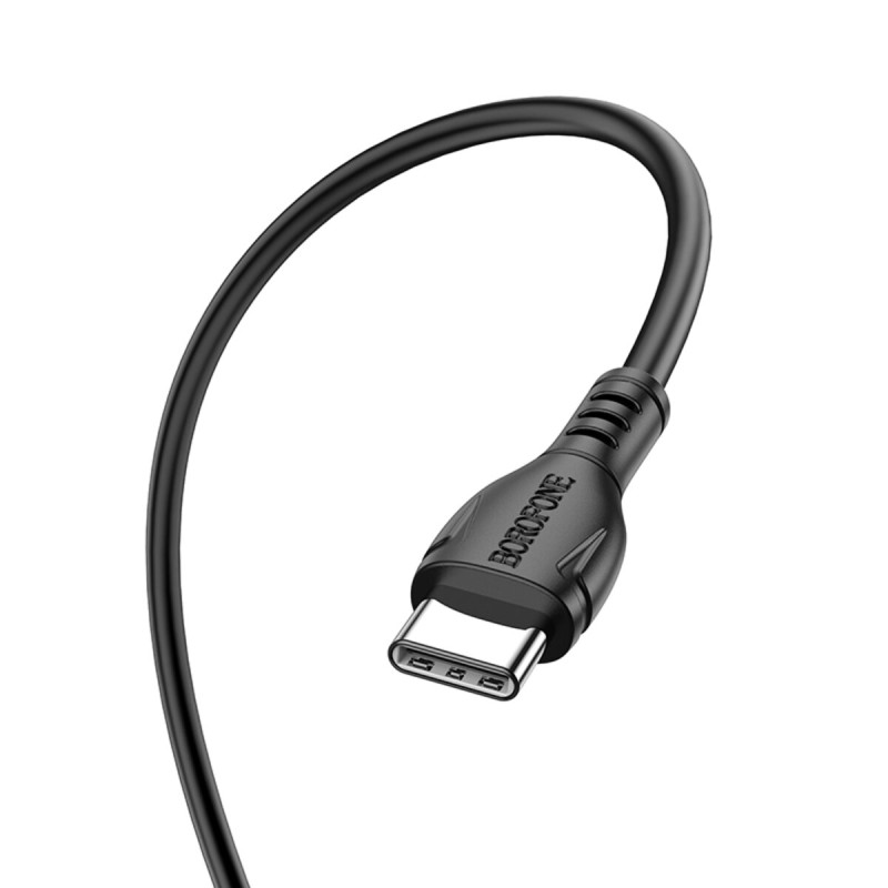 Кабель BOROFONE BX51 Triumph 60W charging data cable Type-C to Type-C Black