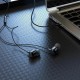 Навушники HOCO M87 String wired earphones with with microphone Gloomy Black
