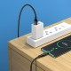 Кабель HOCO S51 USB to Type-C 5A, 1,2m, nylon, zinc+TPE connectors, Black