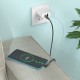 Кабель HOCO U108 Type-C to Type-C 5A, 100W, 1.2m, nylon, aluminum connectors, Black