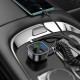 АЗП з FM-модулятором BOROFONE BC45 Prestige QC3.0 2-in-1 car BT FM transmitter with cable 18W Black