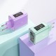 Мережевий зарядний пристрій ACEFAST A45 Sparkling series PD65W GaN (2*USB-C+USB-A) charger Mountain mist