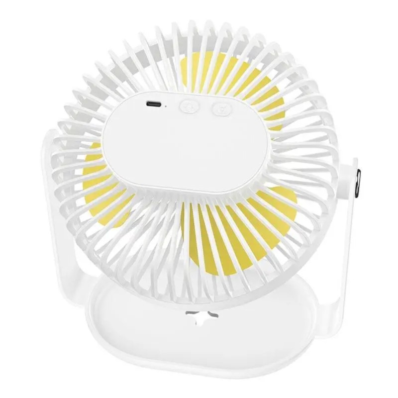 Вентилятор HOCO F14 multifunctional powerful desktop fan White