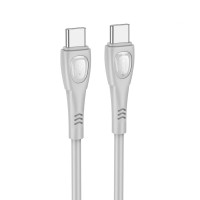 Кабель BOROFONE BX98 Type-C to Type-C Superior 60W charging data cable Gray