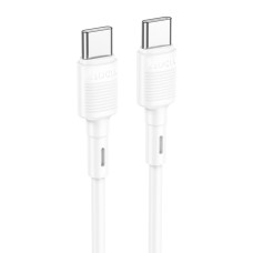 Кабель HOCO X83 Type-C to Type-C Victory 60W charging data cable White