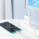 Кабель HOCO X83 Type-C to Type-C Victory 60W charging data cable White