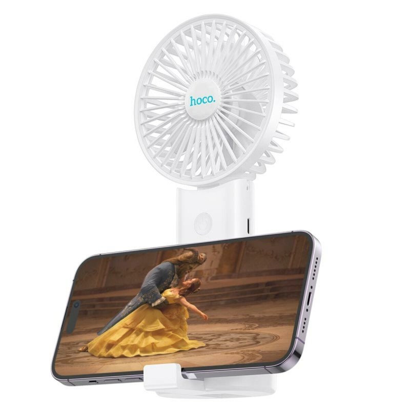 Вентилятор HOCO F15 handheld folding fan White