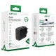 Мережевий зарядний пристрій ACEFAST A29 PD50W GaN (USB-C+USB-C) dual port charger Black