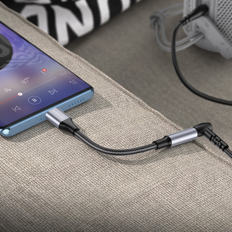 Кабель BOROFONE BU36 Show storage charging data cable set Black
