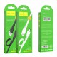 Кабель HOCO X40 USB to Micro 2.4A, 1m, TPE, TPE connectors, Black