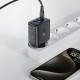 Мережевий зарядний пристрій ACEFAST A57 PD35W GaN (2*USB-A+USB-C) charger Black