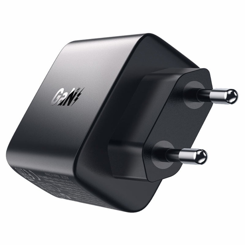 Мережевий зарядний пристрій ACEFAST A57 PD35W GaN (2*USB-A+USB-C) charger Black