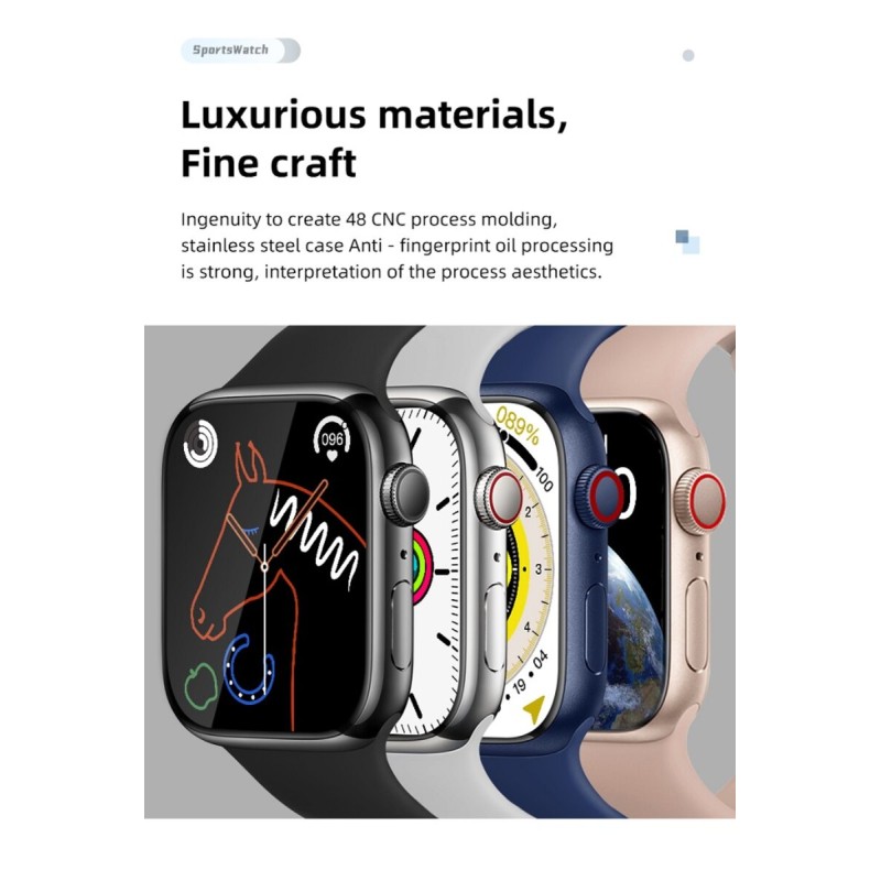 Смарт-годинник CHAROME T8 HD Call Smart Watch Gold