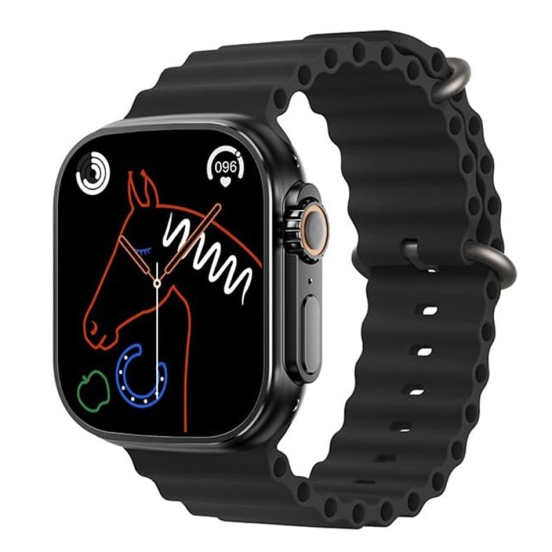 Смарт-годинник Keqiwear WS-C9 Ultra Black