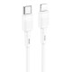 Кабель HOCO X83 Type-C to iP 20W, 1m, PVC, PVC connectors, White